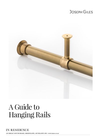 Joseph Giles - Guide to Hanging Rails 2023