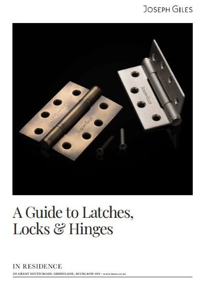 Joseph Giles - Guide to Latches, Locks & Hinges 2022